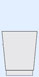 8oz. Clear Tall Tumbler (Item# 8C)